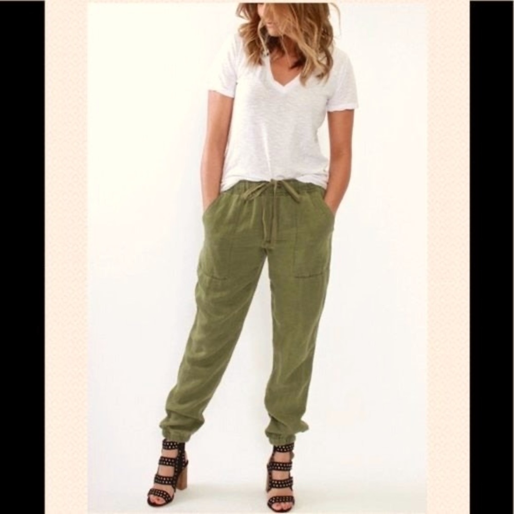 Sanctuary, Green pull on jogger pants